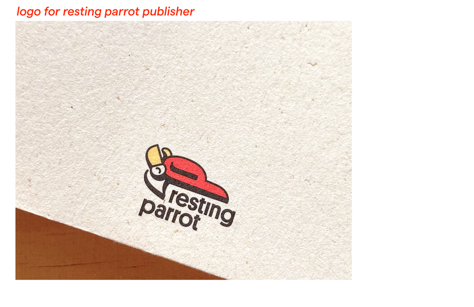 resting parrot